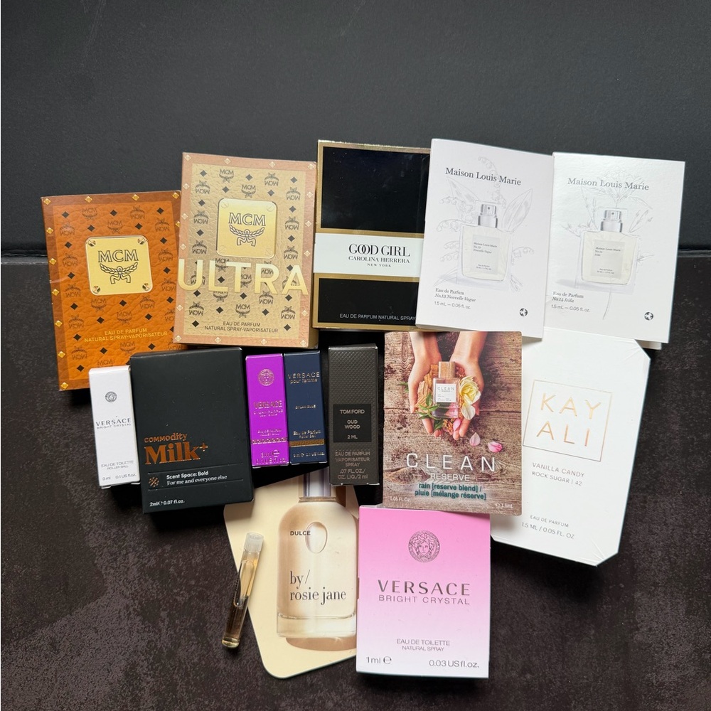 Assorted Designer Sample Lot — Multiple Brands